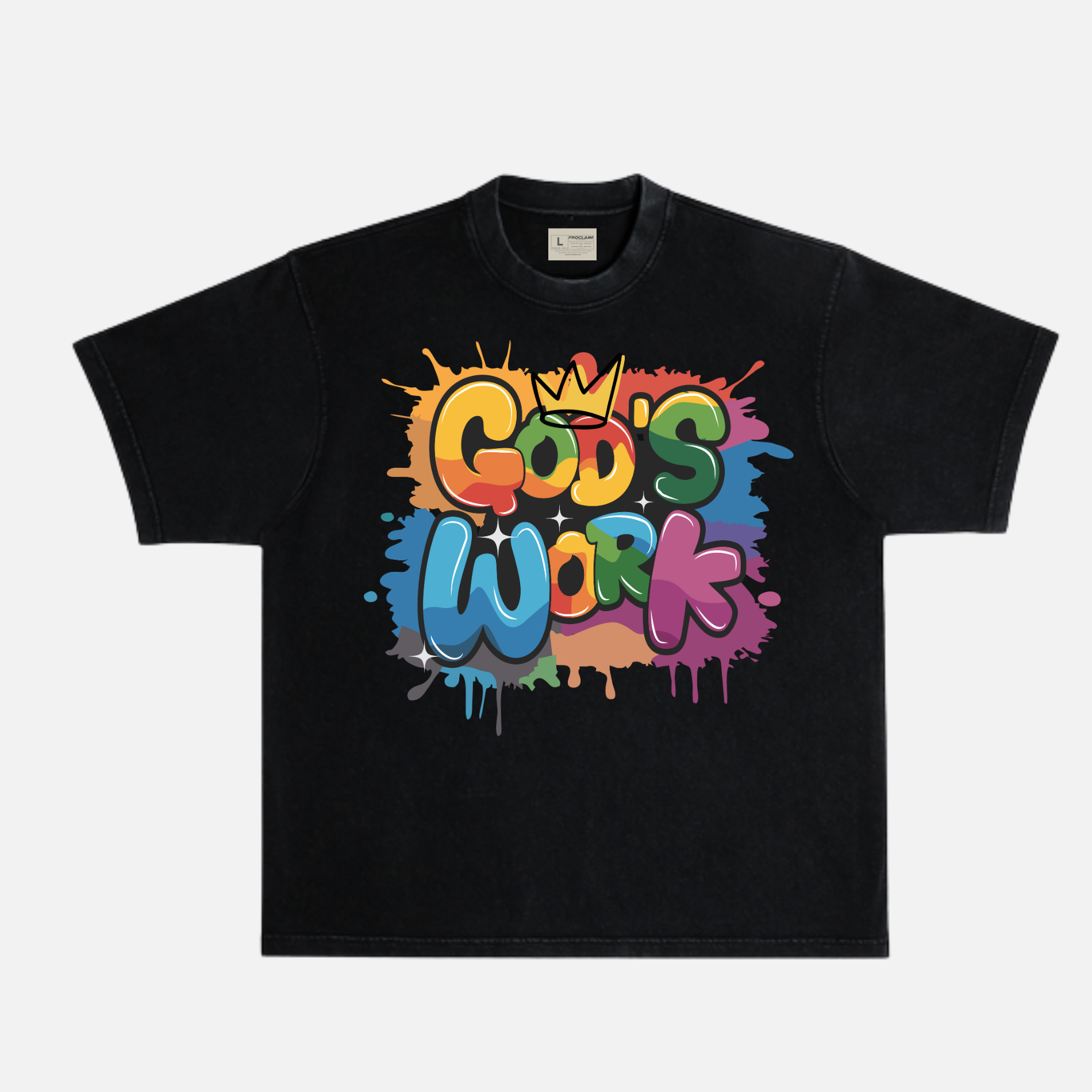 God's Work Graffiti T-Shirt