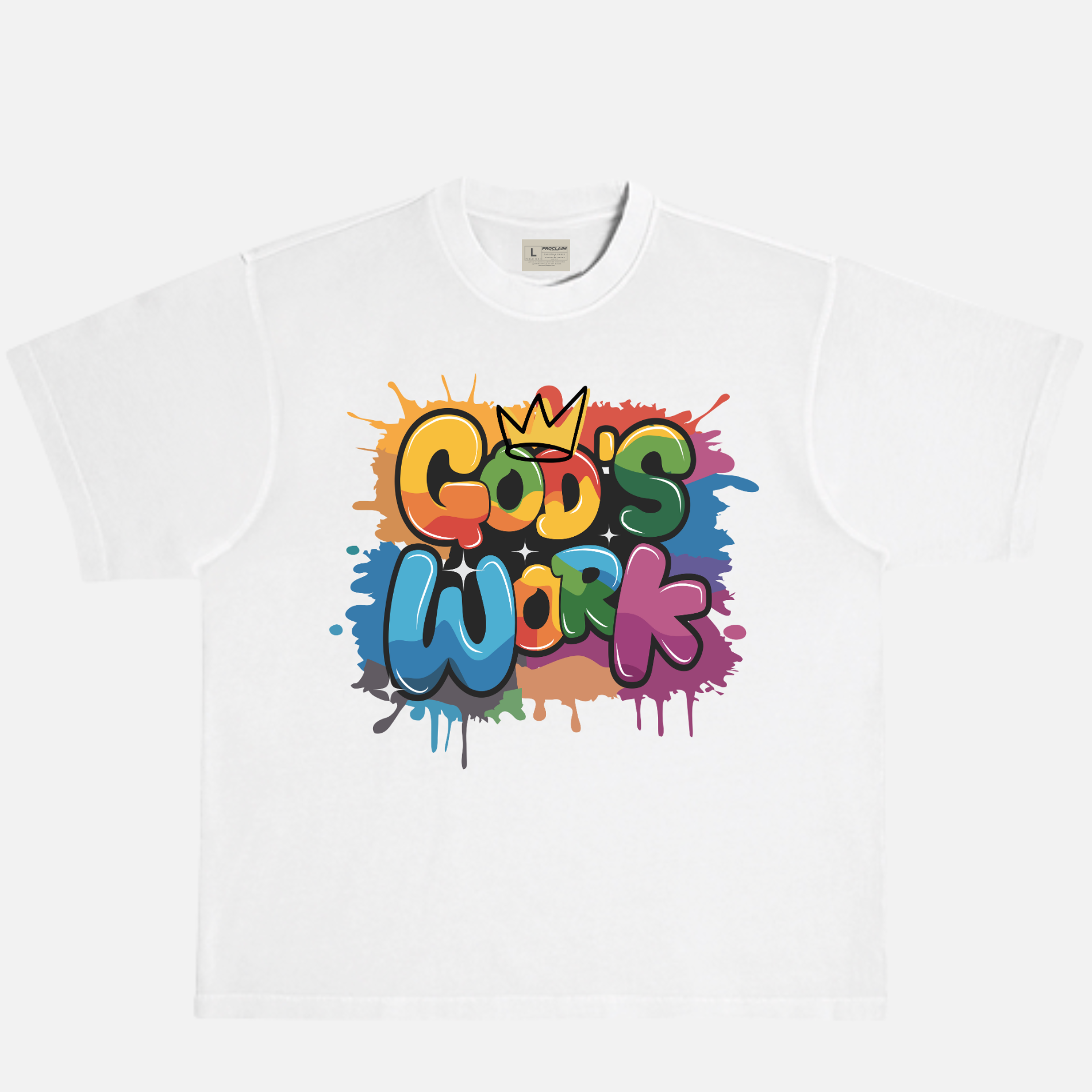 God's Work Graffiti T-Shirt