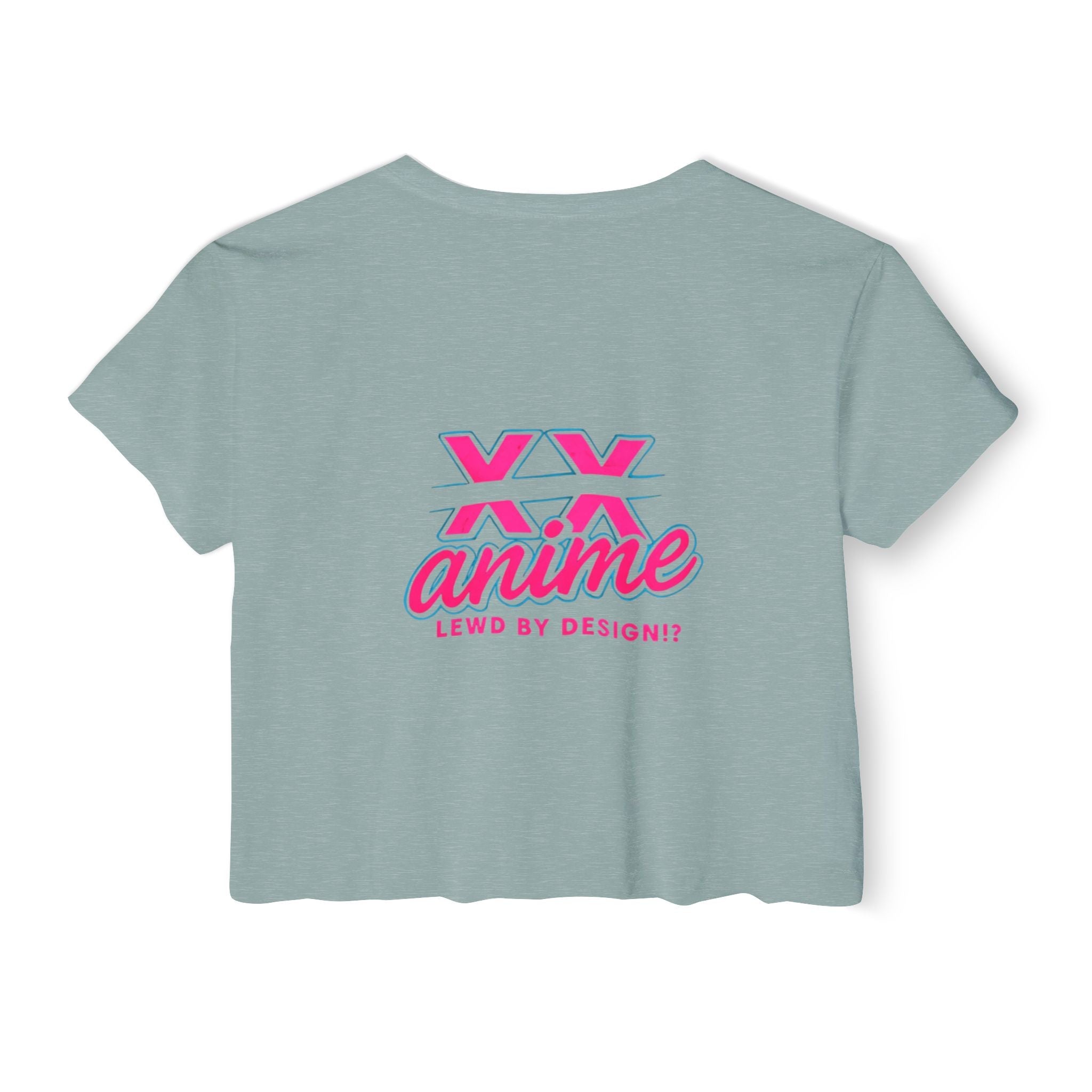 Anime-Inspired Women's Festival Crop Top, Cute Summer Top, Party Wear, Trendy Apparel, Anime Lover Gift, Festival Fashion
