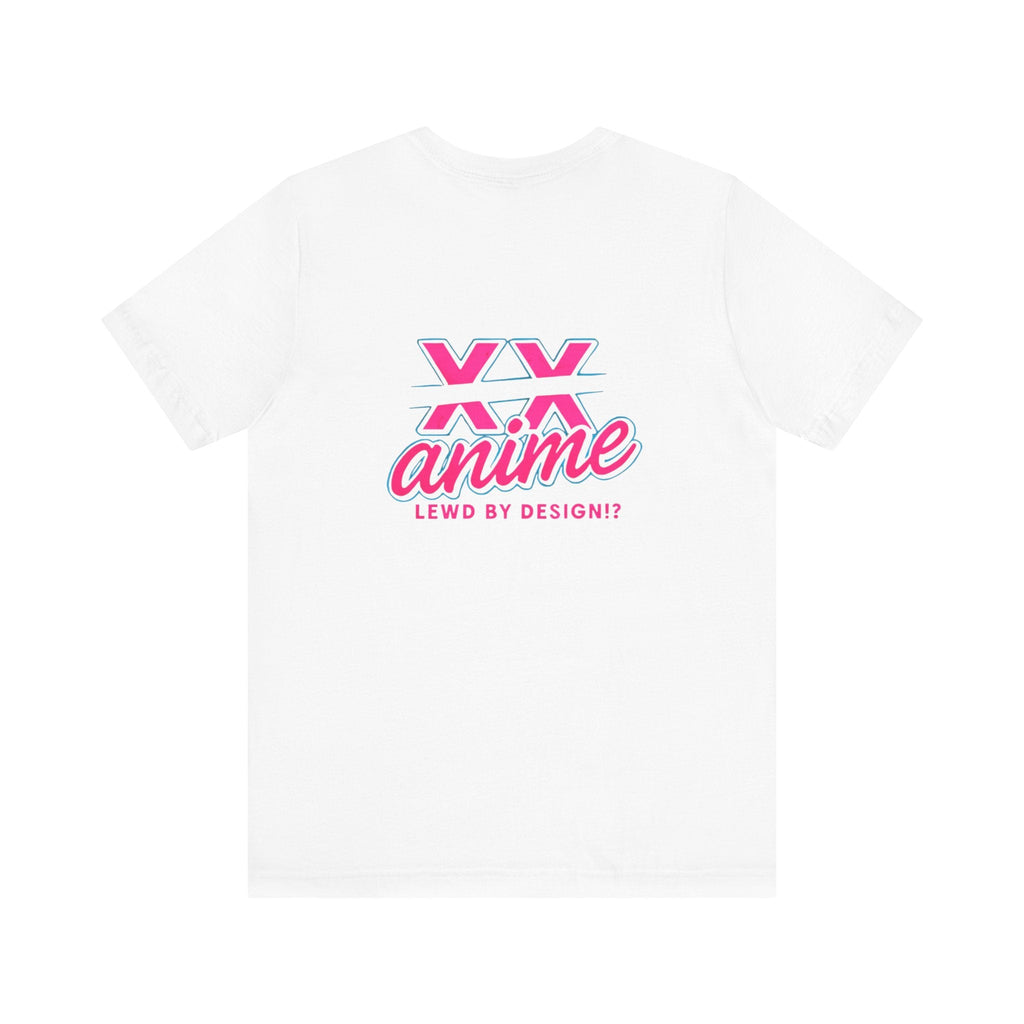 Lewd Anime-Themed Unisex Tee for Fans, Cute Graphic T-Shirt, Comfortable Everyday Wear, Perfect Gift for Anime Lovers, Stylish Casual Top