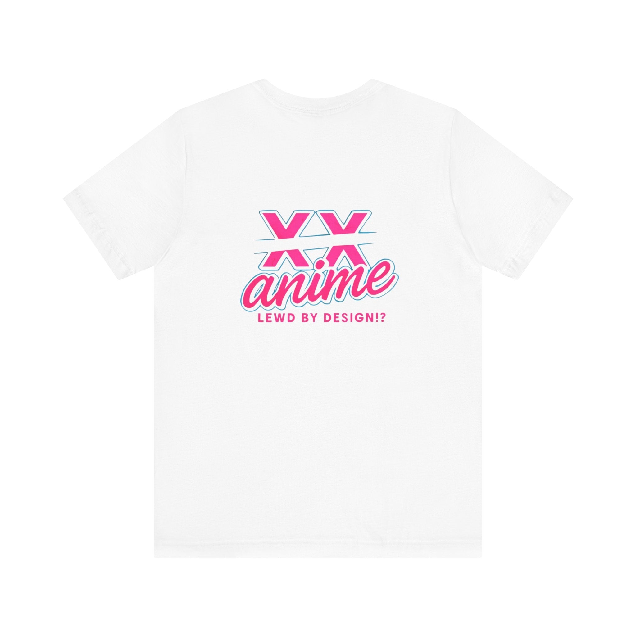 Lewd Anime-Themed Unisex Tee for Fans, Cute Graphic T-Shirt, Comfortable Everyday Wear, Perfect Gift for Anime Lovers, Stylish Casual Top