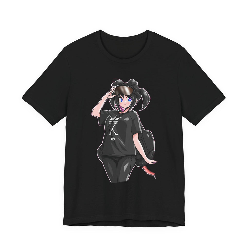Lewd Anime-Themed Unisex Tee for Fans, Cute Graphic T-Shirt, Comfortable Everyday Wear, Perfect Gift for Anime Lovers, Stylish Casual Top