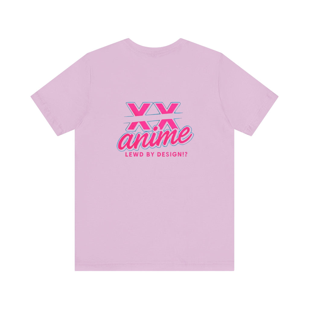 Lewd Anime-Themed Unisex Tee for Fans, Cute Graphic T-Shirt, Comfortable Everyday Wear, Perfect Gift for Anime Lovers, Stylish Casual Top