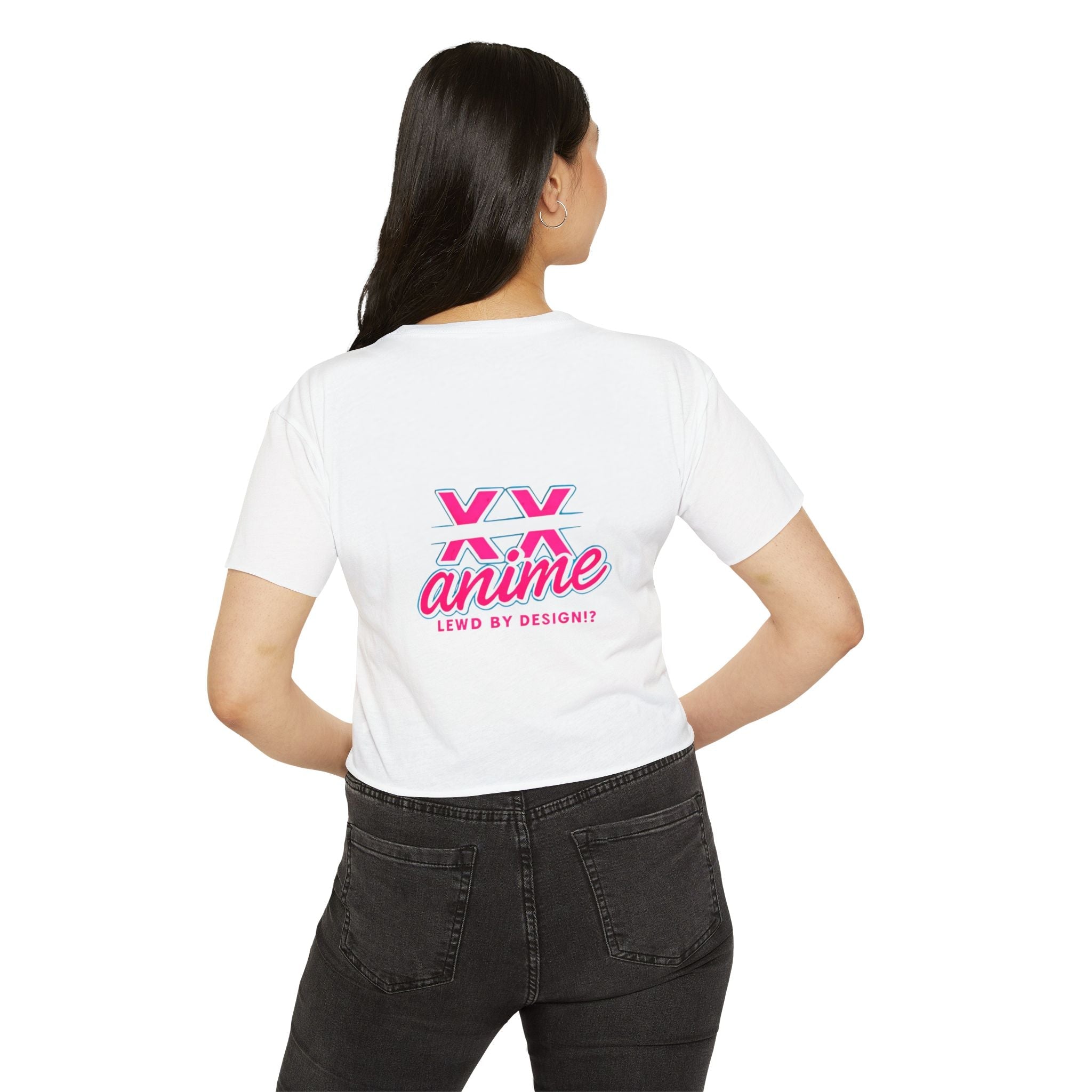 Anime-Inspired Women's Festival Crop Top, Cute Summer Top, Party Wear, Trendy Apparel, Anime Lover Gift, Festival Fashion