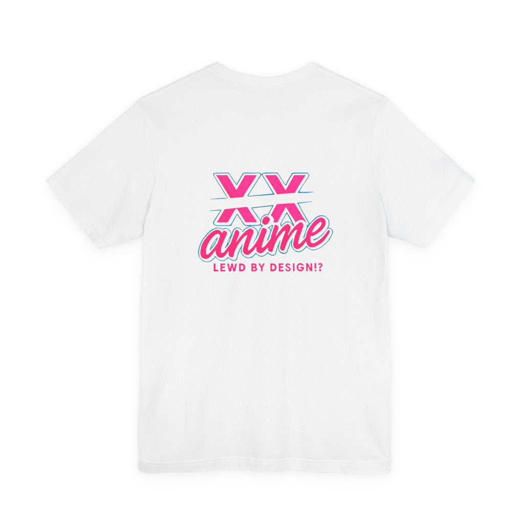 Lewd Anime-Themed Unisex Tee for Fans, Cute Graphic T-Shirt, Comfortable Everyday Wear, Perfect Gift for Anime Lovers, Stylish Casual Top