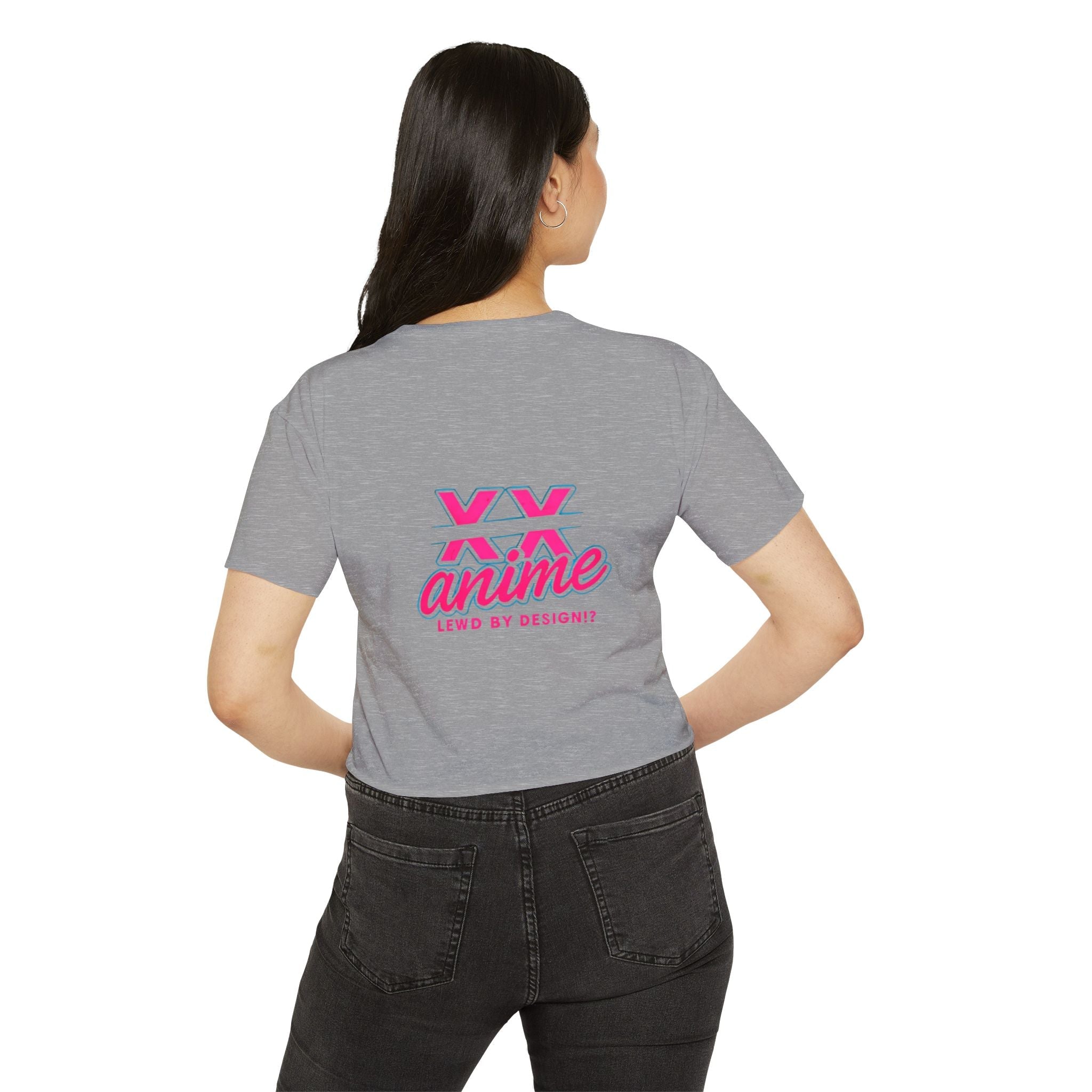 Anime-Inspired Women's Festival Crop Top, Cute Summer Top, Party Wear, Trendy Apparel, Anime Lover Gift, Festival Fashion