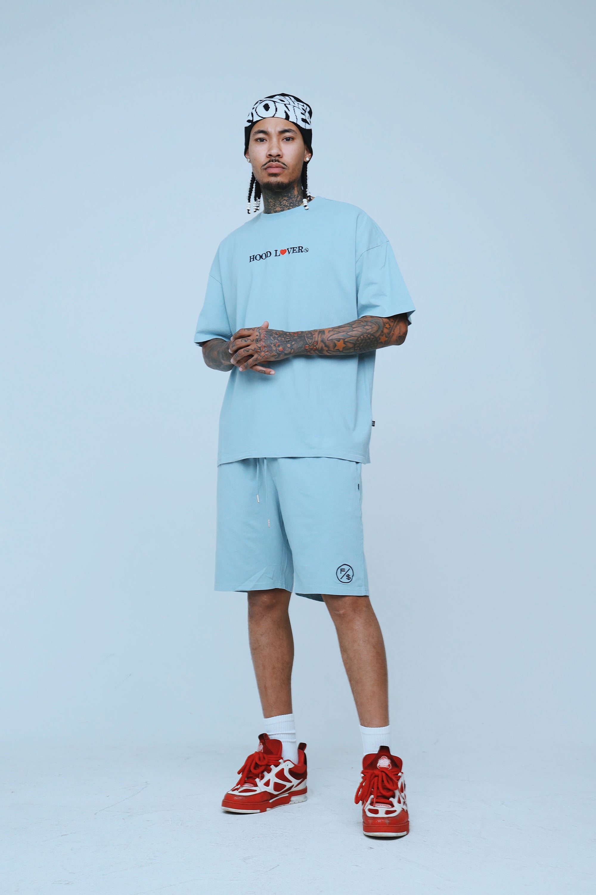 Hood Lover (Vintage Denim - Shorts)