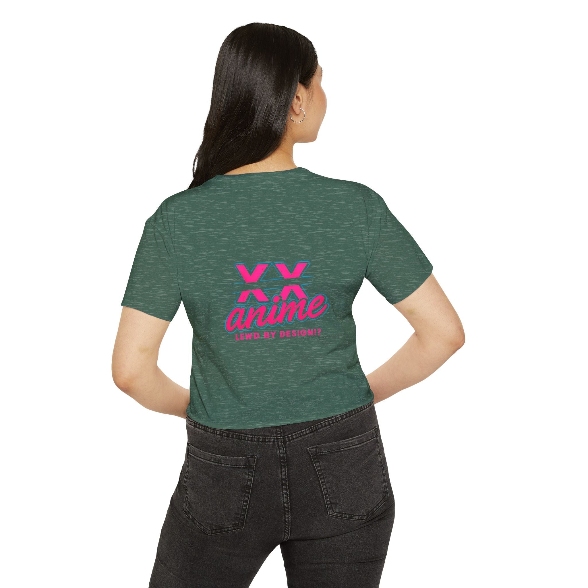 Anime-Inspired Women's Festival Crop Top, Cute Summer Top, Party Wear, Trendy Apparel, Anime Lover Gift, Festival Fashion